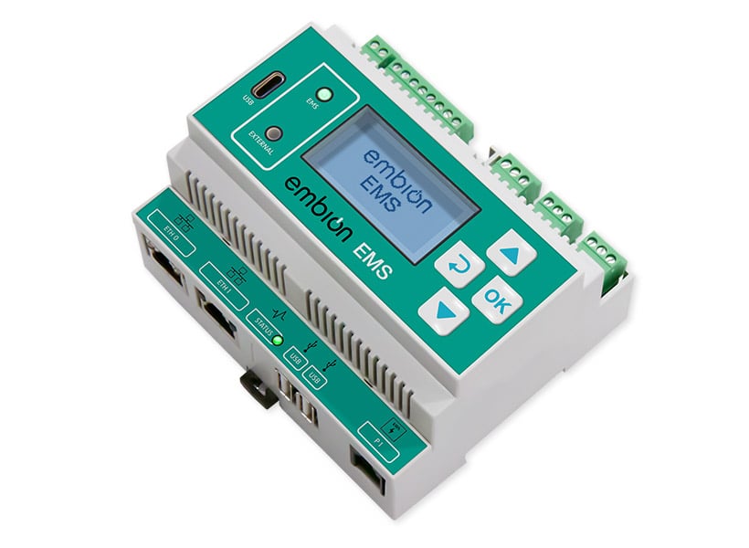 De Embion EMS (Energie Management Systeem) controller