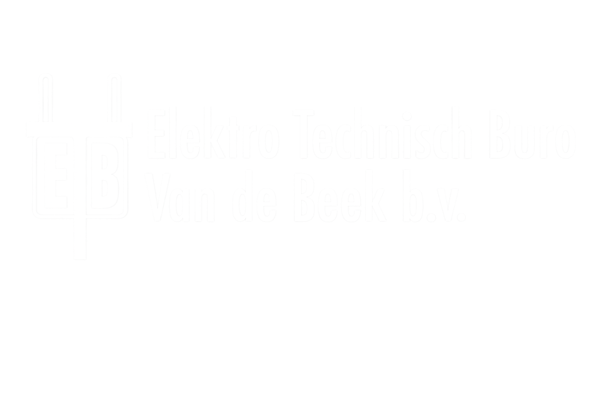 ETB Van de Beek Logo Wit